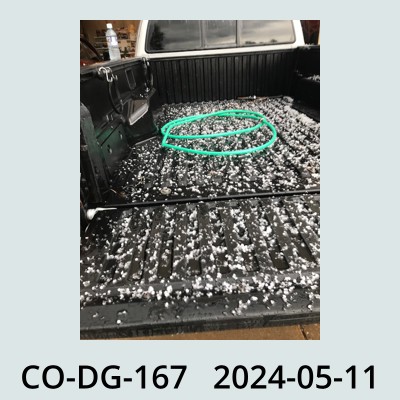 Hail Obs Photo