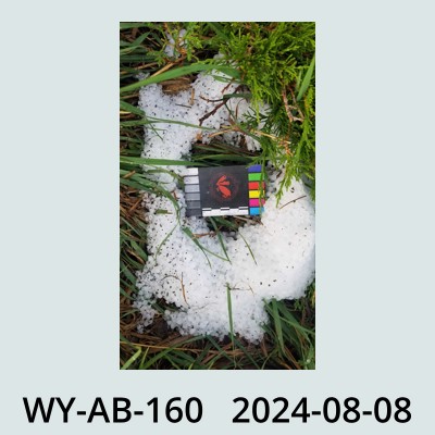 Hail Obs Photo