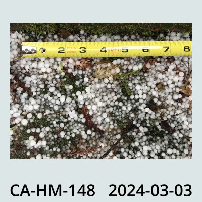 Hail Obs Photo