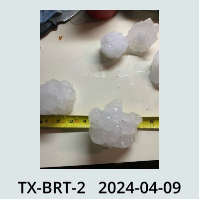 Hail Obs Photo