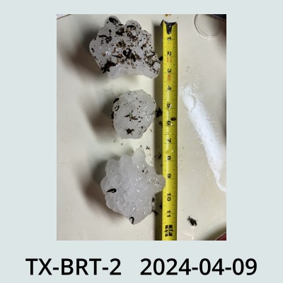 Hail Obs Photo