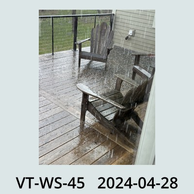 Hail Obs Photo