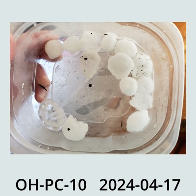 Hail Obs Photo