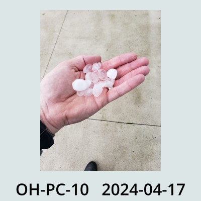 Hail Obs Photo
