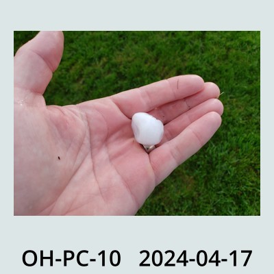Hail Obs Photo