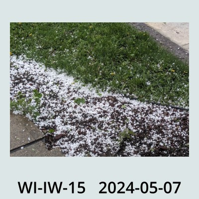 Hail Obs Photo
