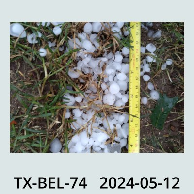 Hail Obs Photo