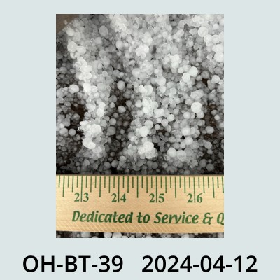 Hail Obs Photo