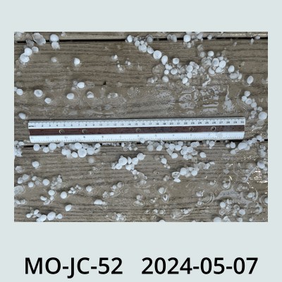 Hail Obs Photo