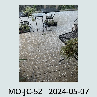 Hail Obs Photo