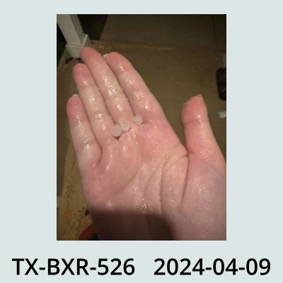 Hail Obs Photo