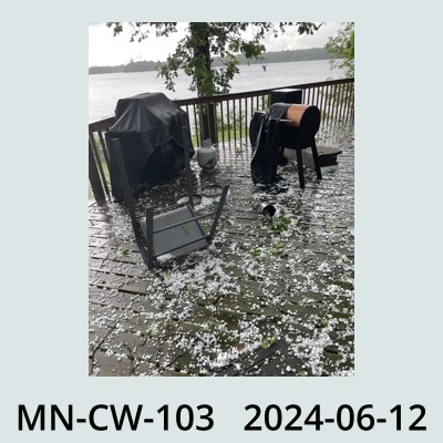 Hail Obs Photo