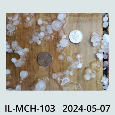Hail Obs Photo