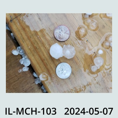 Hail Obs Photo
