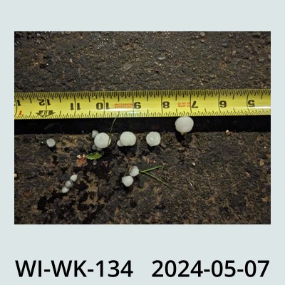 Hail Obs Photo