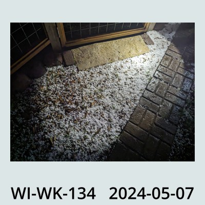Hail Obs Photo