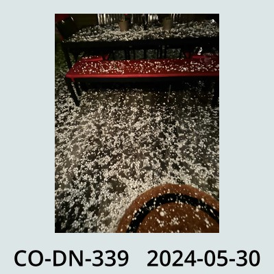 Hail Obs Photo