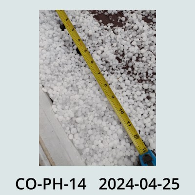 Hail Obs Photo