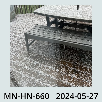 Hail Obs Photo