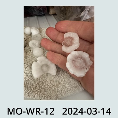 Hail Obs Photo