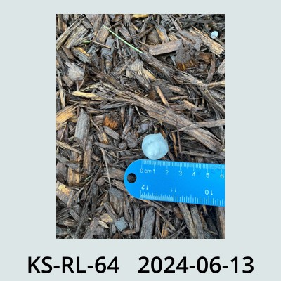 Hail Obs Photo