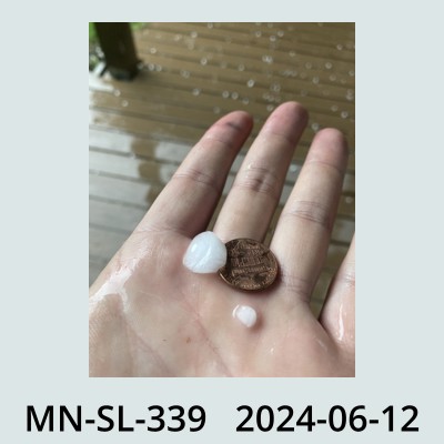 Hail Obs Photo