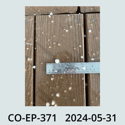 Hail Obs Photo