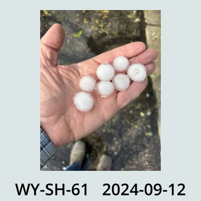 Hail Obs Photo