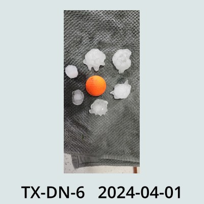 Hail Obs Photo