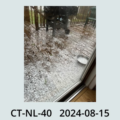 Hail Obs Photo