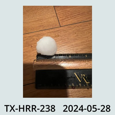 Hail Obs Photo