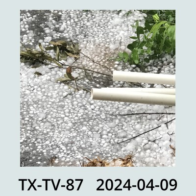 Hail Obs Photo