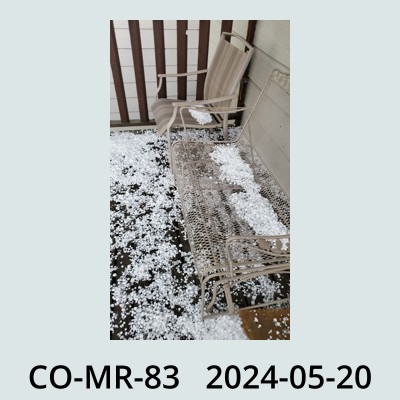 Hail Obs Photo