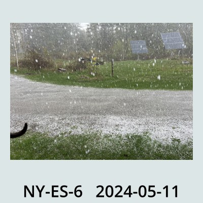 Hail Obs Photo