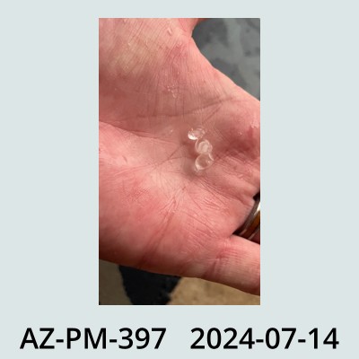 Hail Obs Photo