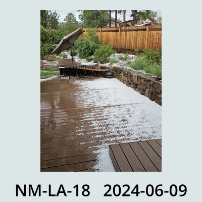 Hail Obs Photo