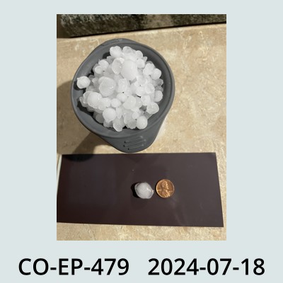 Hail Obs Photo