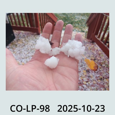 Hail Obs Photo