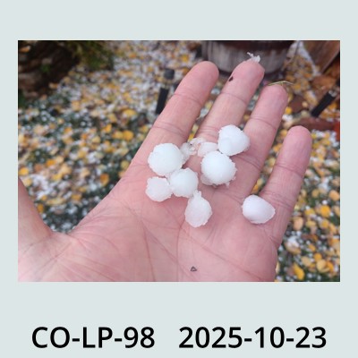 Hail Obs Photo