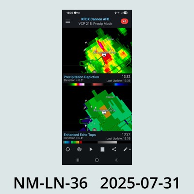 Hail Obs Photo