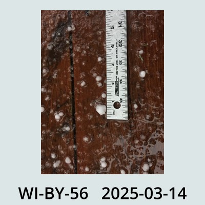 Hail Obs Photo