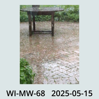 Hail Obs Photo