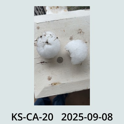 Hail Obs Photo
