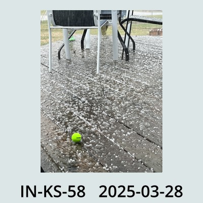 Hail Obs Photo
