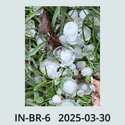 Hail Obs Photo