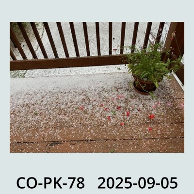 Hail Obs Photo