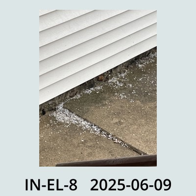 Hail Obs Photo