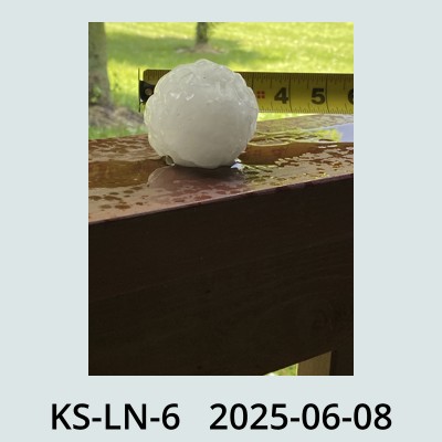 Hail Obs Photo
