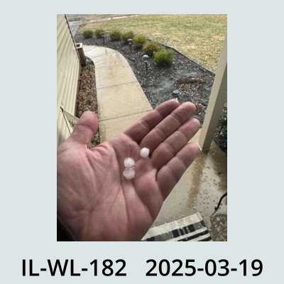 Hail Obs Photo