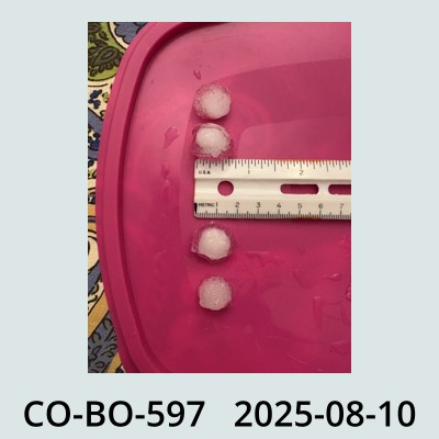 Hail Obs Photo